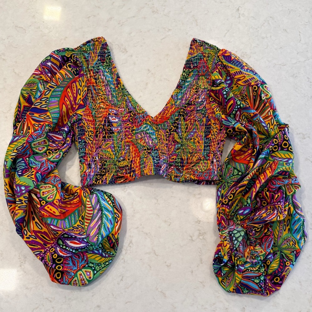 Live 4 Truth Boho Colorful Crop Top